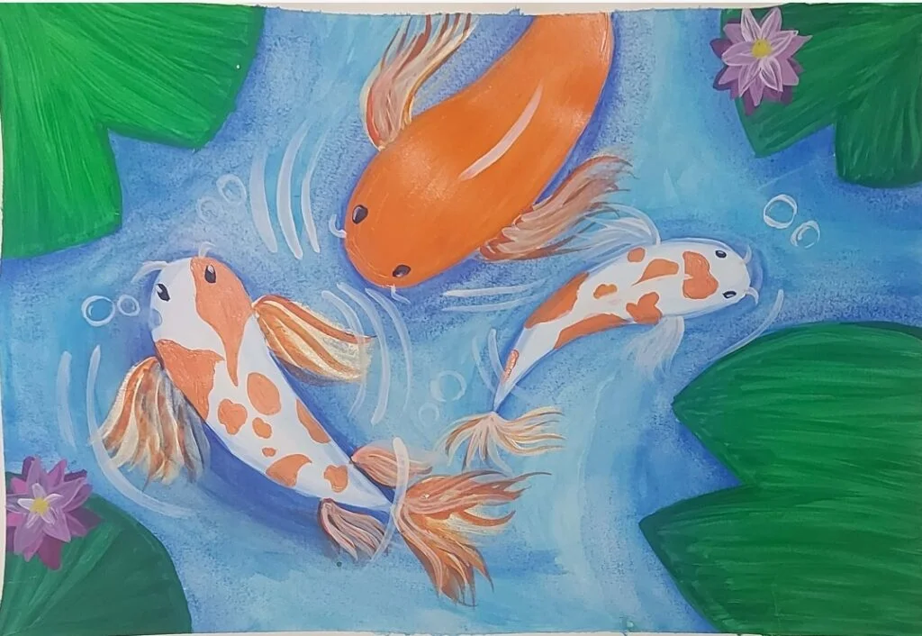 KOI FISH PAINTING