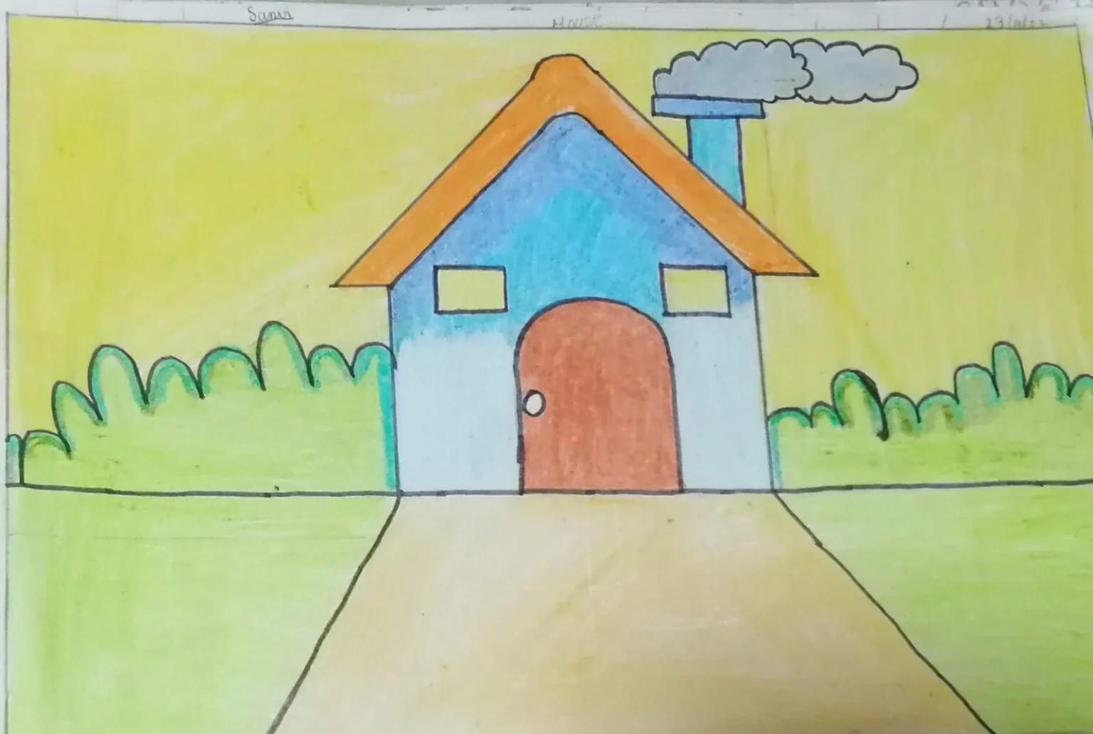 Drawing and colouring
