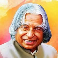 Sketch of APJ Abdul kalam